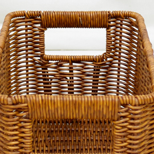 Artex Dong Thap YH YH-ORG3-35 Heavy Duty <b>Plastic</b> Storage <b>Baskets</b> Laundry <b>Basket</b> With Lid - Product Image 6