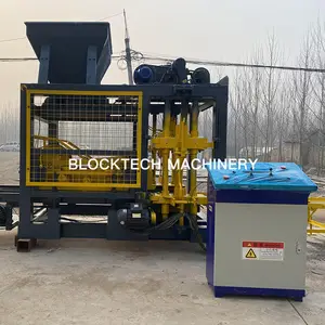 Máquina de bloques huecos de la industria de la BLOCKTECHQTJ4-25, máquina de bloques de hormigón/máquina de pavimentación de ladrillos