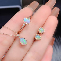 Ensemble de boucles d'oreilles pendantes en argent sterling 925 faites à la main avec pierre de lune arc-en-ciel pour femme, style fantaisie MK Gold