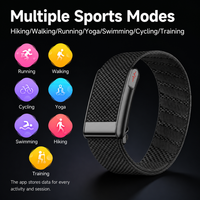 Pulsera Inteligente sin Pantalla OEM, Termómetro de Presión, Seguimiento Multideportivo, Reloj de Salud con IA, Monitor de Actividad Física, Monitor de Sueño, Resistente al Agua