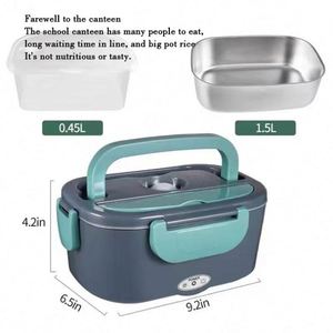 Car Home Dual-use Water-free Electric <b>Lunch</b> <b>Box</b> OEM & ODM Student Portable Automatic <b>Insulated</b> <b>Lunch</b> <b>Box</b> Electric - Product Image 4