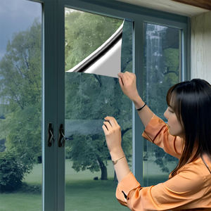 Custom Size PET Static Cling finestrino auto oscurante rullino lucido protezione Privacy Nano ceramica pellicola isolante per finestra solare - Product Image 1