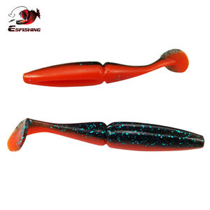 ORJD leurres d'alose de conception professionnelle Easy Shiner 4in 5in jig leurre appât de pêche appât nageur leurres en plastique souple ver - Product Image 3