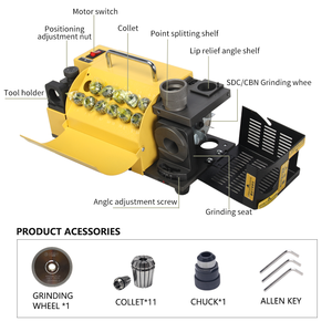 Iyi satış matkap ucu yeniden kalemtıraş MR-13D bileme makineleri standart tekerlek ile kullanımı kolay - Product Image 2