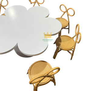 Sillas Infantiles de Ratán Hechas a Mano, Muebles para Fiestas de Cumpleaños, Asientos Ecológicos Naturales para Niños, Proveedor en Oferta - Product Image 5