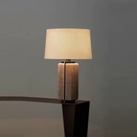 Lampe de table LED décorative réglable en fer de style postmoderne pour villa, salon, chambre, hôtel