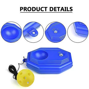 Indoor/outdoor pickleball trainingsmateriaal, plastic ballen voor kinderen en volwassenen, trainer & oefenhulpmiddel, voor recreatief gebruik. - Product Image 3