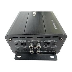 Mini amplificateur de <span class=keywords><strong>voiture</strong></span> 4 <span class=keywords><strong>canaux</strong></span> classe D 4x100W RMS, boîtier en aluminium, SNR 95dB, amplificateur audio haute fidélité - Product Image 4