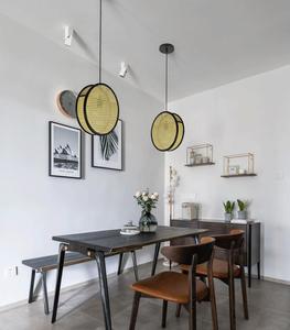 โคมไฟหวายตกแต่งห้องรับประทานอาหารของโรงแรมโคมไฟตกแต่งบ้านร้านอาหาร - Product Image 5