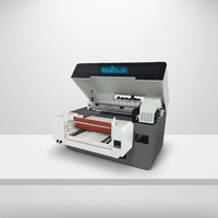 Impresora UV DTF Multifuncional de 30 cm A3 con Tinta XP600 I1600, Película AB, Componentes del Motor Principal para Impresión de Adhesivos