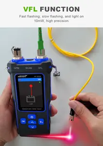 NOYAFA compteur de fil optique OPM localisateur de défaut visuel testeur PoE testeur de câble réseau équipement à fibres optiques