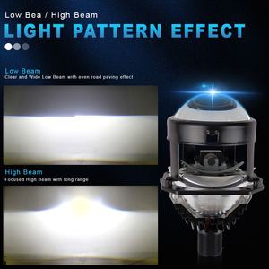 Lente de Proyector Láser Bi-LED de 2.5 Pulgadas, Modelo K112, Luz Alta y Baja, 6500k, Impermeable, 60w, 12V, 6000 Lúmenes, Bombillas para Faros Delanteros de Automóvil - Product Image 6