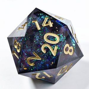 Jeu de <span class=keywords><strong>dés</strong></span> MINI PLANET personnalisé en résine D20 pour RPG Liquid Core Dice D20 vente en gros personnalisé Big Dragon Eye Liquid Core <span class=keywords><strong>20</strong></span> Face Dice DND - Product Image 5