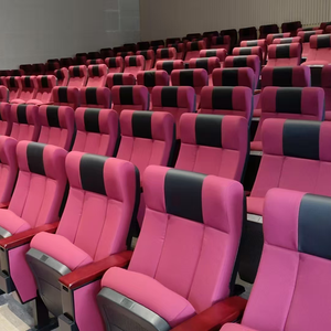 Chaises d'auditorium pliantes avec sièges en canapé, design personnalisé avec logo, pour théâtre et salles de conférence - Product Image 1