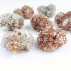 Grappe de cristal naturel en gros spécimen de grappe d'<span class=keywords><strong>aragonite</strong></span> orange pour la décoration - Product Image 2
