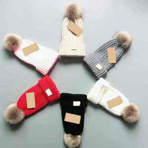 Conjunto de bufanda y sombrero de Invierno para mujer, producto en oferta, Bola de Pelo, pompones - Product Image 6