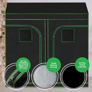 HOTTER <span class=keywords><strong>Toile</strong></span> mylar diamantée haute réflexion 600D <span class=keywords><strong>pour</strong></span> la culture, la tente, l'observation, la fenêtre et le sol <span class=keywords><strong>pour</strong></span> le <span class=keywords><strong>jardin</strong></span> <span class=keywords><strong>de</strong></span> plantes hydroponiques d'intérieur. - Product Image 3