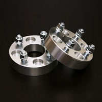 Entretoises de roue en aluminium forgé 6061, centrage de roue, anodisation argentée, entretoise de roue 6x139.7, épaisseur 25 mm, compatible avec Hilux