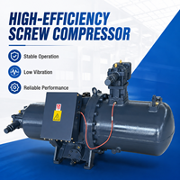 Système de refroidissement industriel TC-250 76.8TR – Refroidisseur à vis à air comprimé avec contrôle de capacité de 25-50-75-100 %