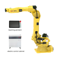 Robot Industrial KEWEI KW1130B-3200 de 6 Ejes, Carga Útil de 130 kg, Alcance de 3200 mm, PLC, Caja de Cambios, Motor Servoeléctrico, Soldadura de Alta Resistencia