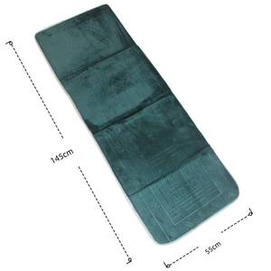 Alfombra gruesa, cómoda y antideslizante con diseño de rompecabezas, hecha de material de poliéster, tamaño 55x155cm, excelente alfombra de oración islámica. - Product Image 3