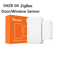 SONOFF SNZB-04 - ZigBee Sans Fil Porte/Alarme de Capteur de Fenêtre Avec ZigBee Pont Pour EWeLink Domotique Intelligente