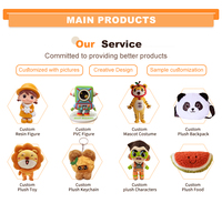 Costume de Mascotte Gonflable Géant Personnalisé OEM ODM pour Adulte, Costume de Mascotte en Peluche Gonflable, Personnage Animal Gonflable