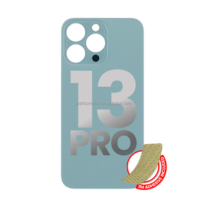 กระจกด้านหลังโทรศัพท์แบบรูใหญ่คุณภาพพรีเมี่ยมสำหรับ iPhone 13 Pro พร้อม CE เคสฝาครอบเคสอะไหล่ซ่อมมือถือ - Product Image 4