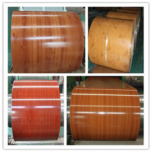 Fournisseurs chinois de bobines d'acier galvanisé prélaqué à grain de bois de haute qualité, prix avantageux, ventes chaudes, bobines d'acier revêtues de couleur <span class=keywords><strong>PPGI</strong></span> PPGL - Product Image 6