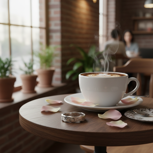 Vendita calda anelli regolabili da donna di tendenza di lusso placcato oro rosa stella ragno e semplice intarsio carino all'ingrosso - Product Image 3