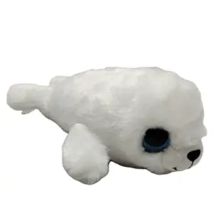 Custom High Quality Stuffed Soft White Seal Hot Selling Baby Toys