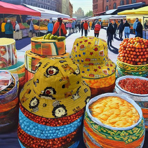 Cotton <strong>Personalised</strong> <strong>Babies</strong> Wide-brimmed Summer Daily Use Image Animal Printed Customise Bucket Sun <strong>Hat</strong> - Product Image 5