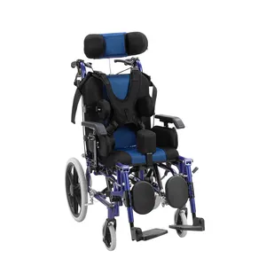 Top quality Manual reclining wheelchair Aluminum wheelchair for handicapped people