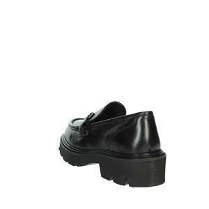 Mocassino da donna 2429007 in pelle marrone, slip-on, scarpa piatta - Product Image 2