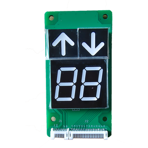 제조업체 최고의 품질 엘리베이터 보드 패널 바닥 구성 요소 이진 7 세그먼트 디스플레이 - Product Image 1
