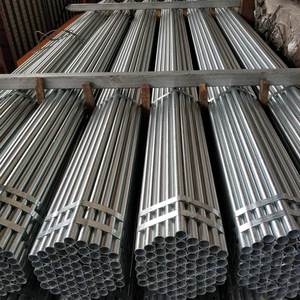 Tuyau galvanisé Q345B, diamètre extérieur 193,7 mm, épaisseur 5,5 mm, 12 m, pour drainage des fondations de bâtiments - Product Image 2