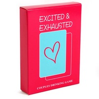 Jeu de cartes de positions sexuelles amusant pour adultes avec attaches dans un coffret cadeau pour couples BDSM SM
