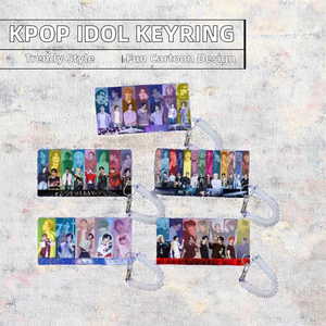 พวงกุญแจพลาสติกสีรุ้งสำหรับผู้ชาย - Product Image 3