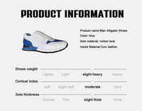 Chaussures en cuir de crocodile véritable à la mode pour homme, baskets élégantes, semelle en caoutchouc, style décontracté, chaussures de sport pour homme