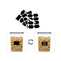 Contenants de stockage alimentaire hermétiques en PP, ensemble de boîtes de cuisine pour céréales, pâtes, céréales, farine, noix, fruits secs, organisation