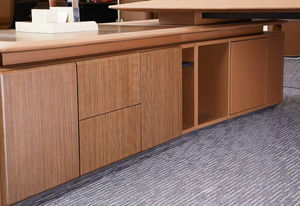 Gran oferta, muebles de oficina personalizados, gerente de gama alta, Ceo Modern Boss, muebles de oficina de lujo, 2600*2350*750mm - Product Image 6