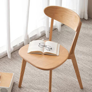 Chaises de salon en bois massif de haute qualité, chaises de salle à manger en bois, style moderne, adaptées à la maison, aux hôtels et aux restaurants - Product Image 5