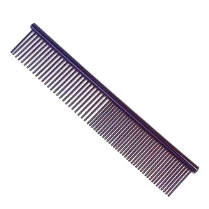 Wholesale Pet Grooming Comb Professional Knot Combs For Dogs Cat Stainless Steel Pet Comb