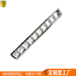 Rejilla de Ventilación de Acero Inoxidable 304 para Ventana, Cubierta de Ventilación de Aire Reemplazable de 10 Compartimentos, 530*243 mm, Persianas de Hardware - Product Image 5