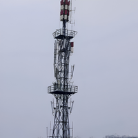 Tour en acier d'esthétique architecturale pour les stations de radio urbaines, les points touristiques et les plans directeurs de la télécommunication