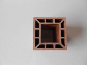Rail de clôture pour jardin/balcon, <span class=keywords><strong>colonne</strong></span> carrée en bois et plastique Composite WPC - Product Image 6