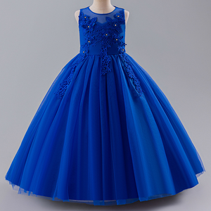 Di alta qualità per bambini nuova ragazza <span class=keywords><strong>elegante</strong></span> formale bambino festa di compleanno <span class=keywords><strong>vestito</strong></span> moda ragazza fiore abito da sposa carino - Product Image 3