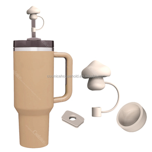 Protector de Silicona para Pajitas Compatible con Accesorios Stanley de 30 y 40 Oz, Tapa para la Punta de la Pajita para Vasos Stanley - Product Image 1