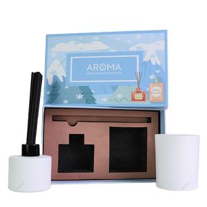 Vente en gros conception de logo personnalisée papier kraft de luxe carton <span class=keywords><strong>ondulé</strong></span> boîtes d'emballage d'expédition pour la fabrication de bougies avec logo - Product Image 1