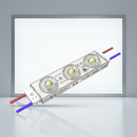Module LED haute tension AC110V AC220V avec lentille, étanche IP67 pour enseignes et caissons lumineux